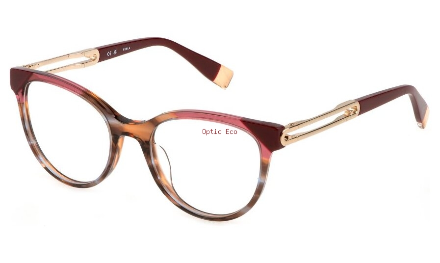 Lunettes optiques femme furla vfu672 0p62 0190605451908 Optic Eco