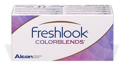 Lentilles de contact Alcon FRESHLOOK COLORBLENDS Bleu Azur