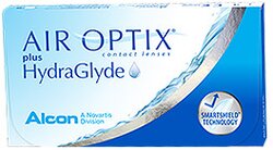 Lentilles de contact Alcon Air Optix plus HydraGlyde boite de 3