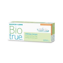 Lentilles de contact Bausch-Lomb BIOTRUE ONEDAY TORIQUES boite de 30