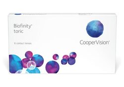 Lentilles de contact Cooper Vision Biofinity Toric 6