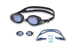 Lunettes-de-sport Demetz Lunettes de natation correctrices V500 Sangle et coques Optiques